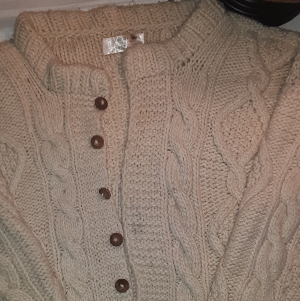 Mens wool sweater